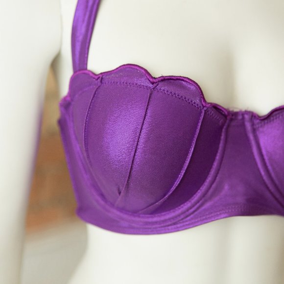 Purple Disney Princess Ariel Bra - Large - Picture 3 of 8